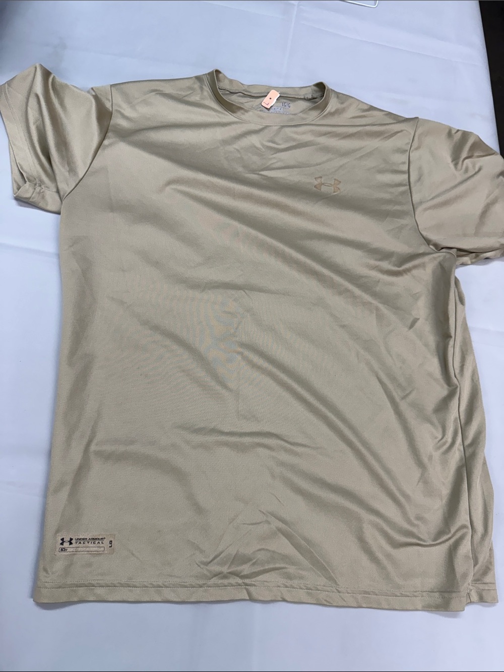 Under Armour Men’s Tan Short Sleeve Performance Tee